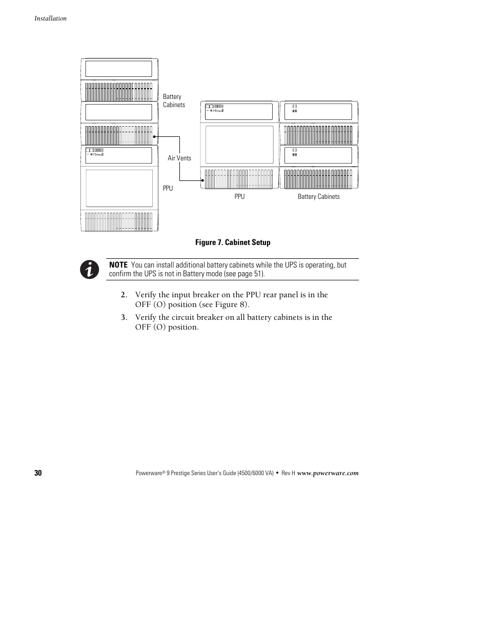 Powerware 6000 User Manual | Page 38 / 92