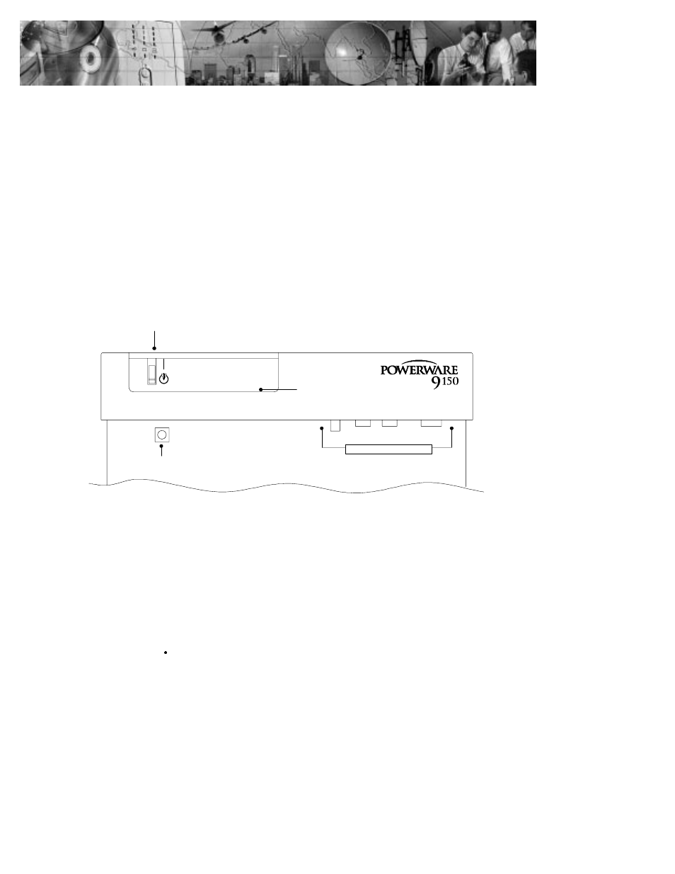 Peration, Control panel functions | Powerware 9150 User Manual | Page 43 / 64