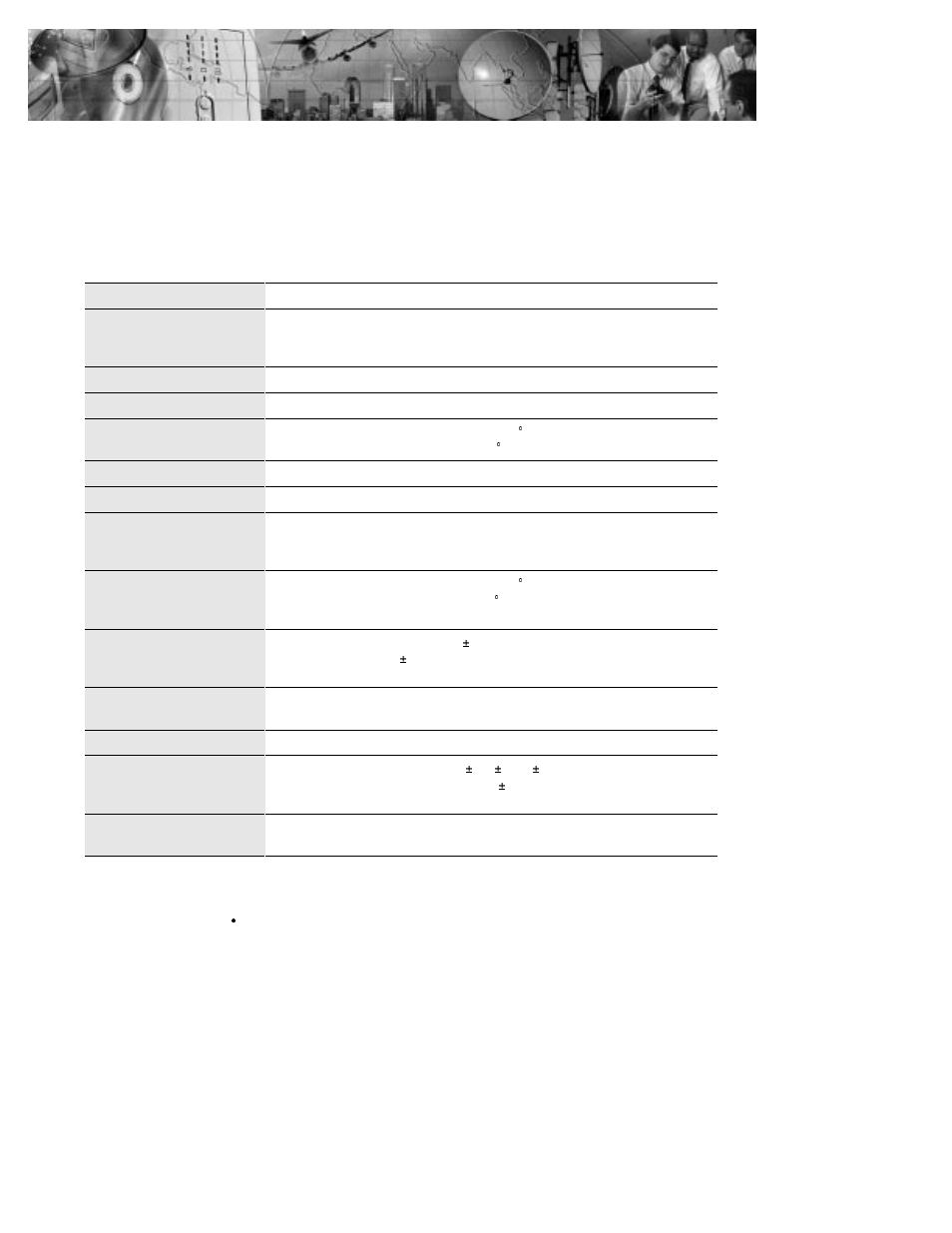 Pecifications, Powerware 9150 technical specifications | Powerware 9150 User Manual | Page 55 / 64