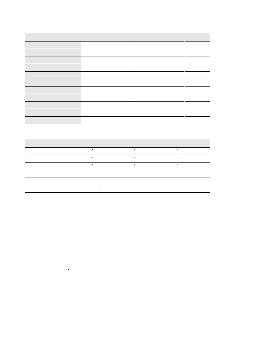 Physical specifications | Powerware 9150 User Manual | Page 57 / 64