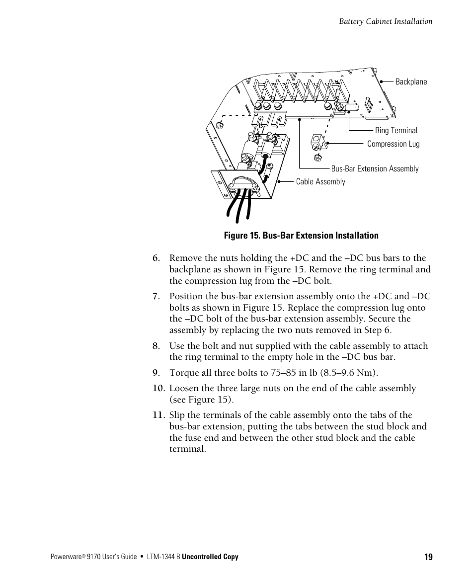 Powerware 9170+ User Manual | Page 23 / 94
