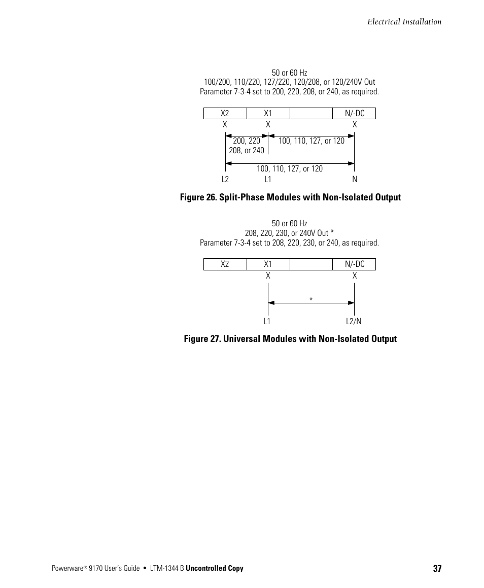 Powerware 9170+ User Manual | Page 41 / 94