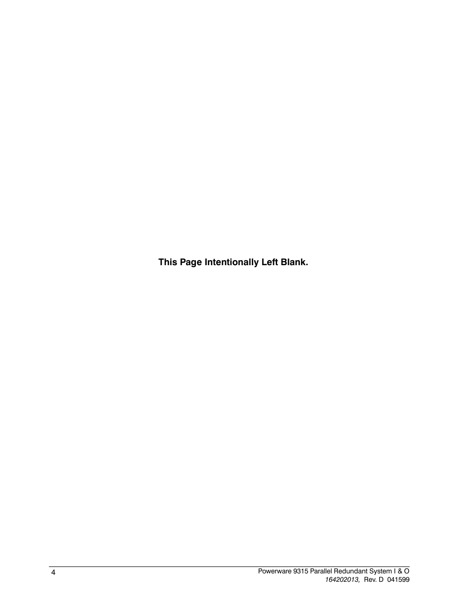 Powerware 9315 User Manual | Page 10 / 54