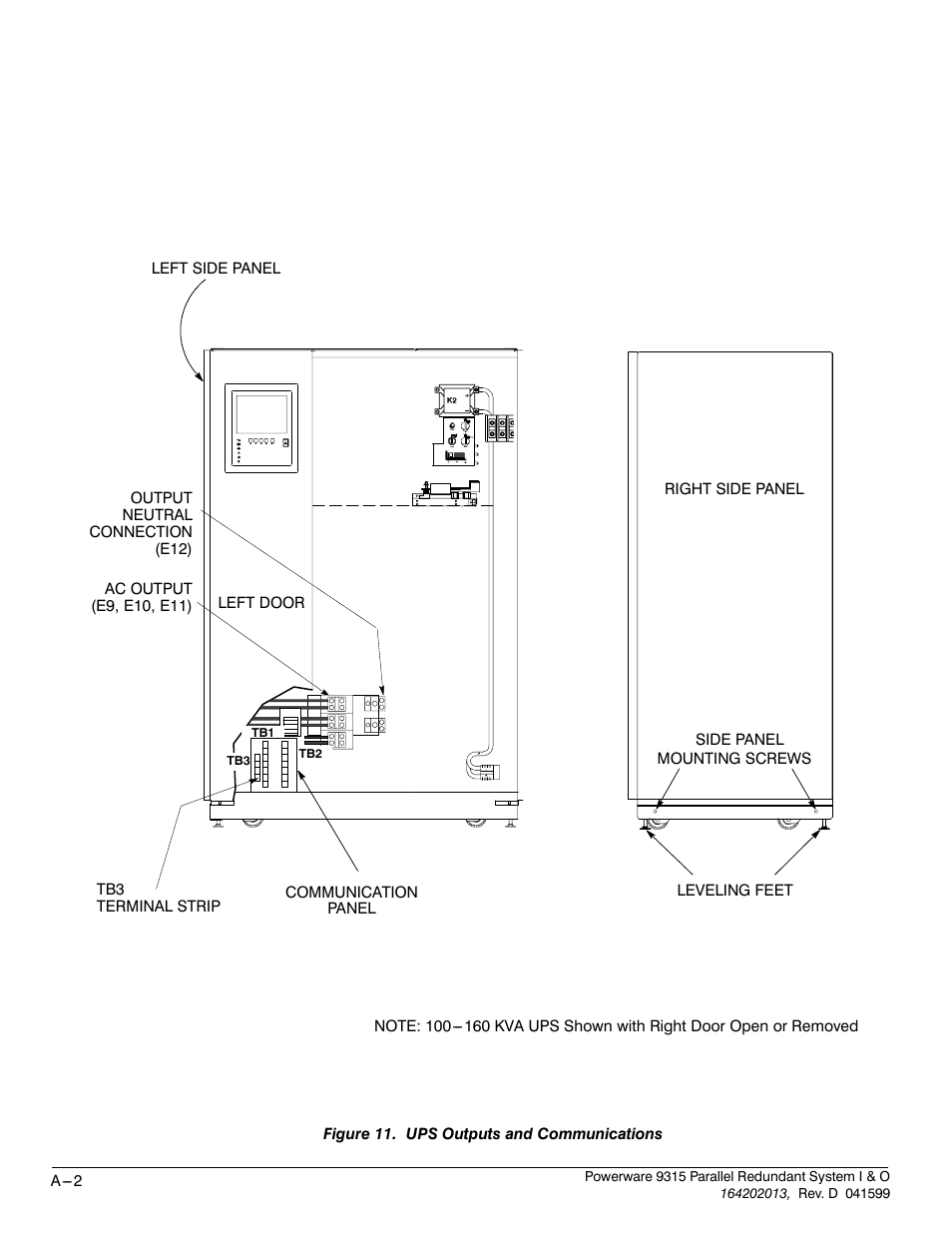 Powerware 9315 User Manual | Page 46 / 54