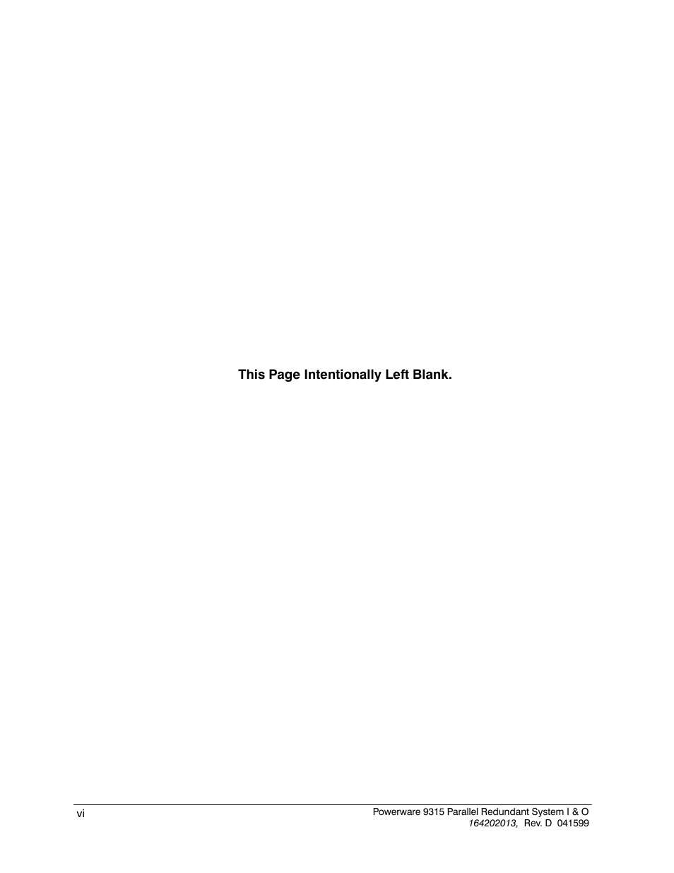 Powerware 9315 User Manual | Page 6 / 54
