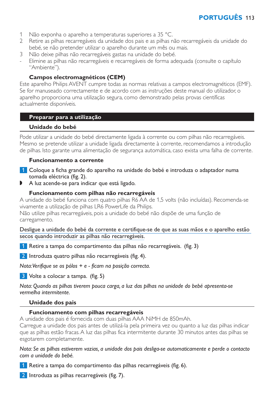 Philips AVENT SCD510 User Manual | Page 113 / 148