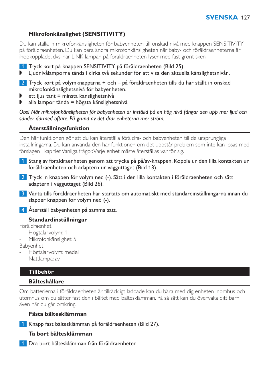 Philips AVENT SCD510 User Manual | Page 127 / 148