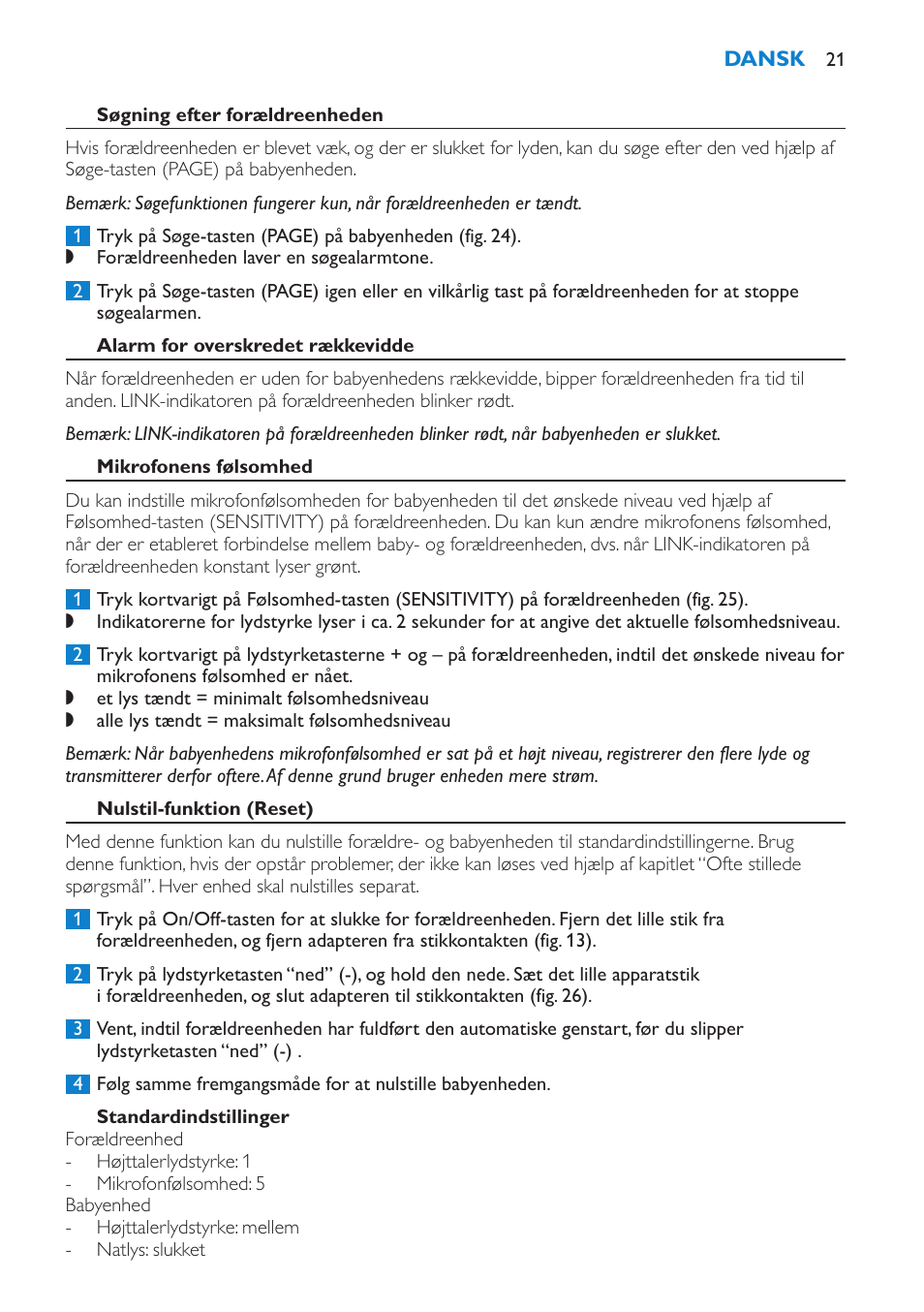 Philips AVENT SCD510 User Manual | Page 21 / 148