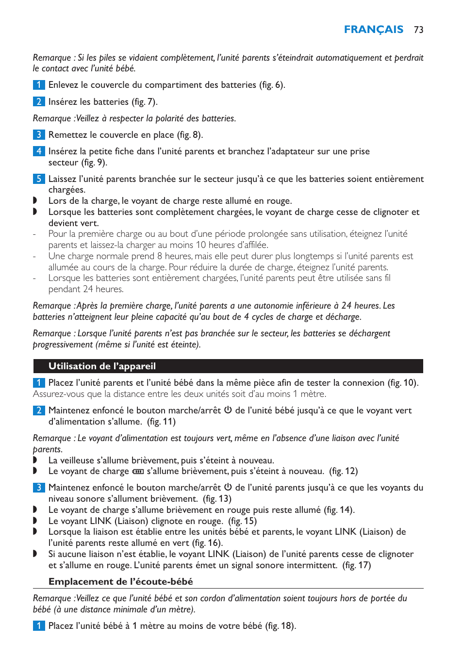 Philips AVENT SCD510 User Manual | Page 73 / 148