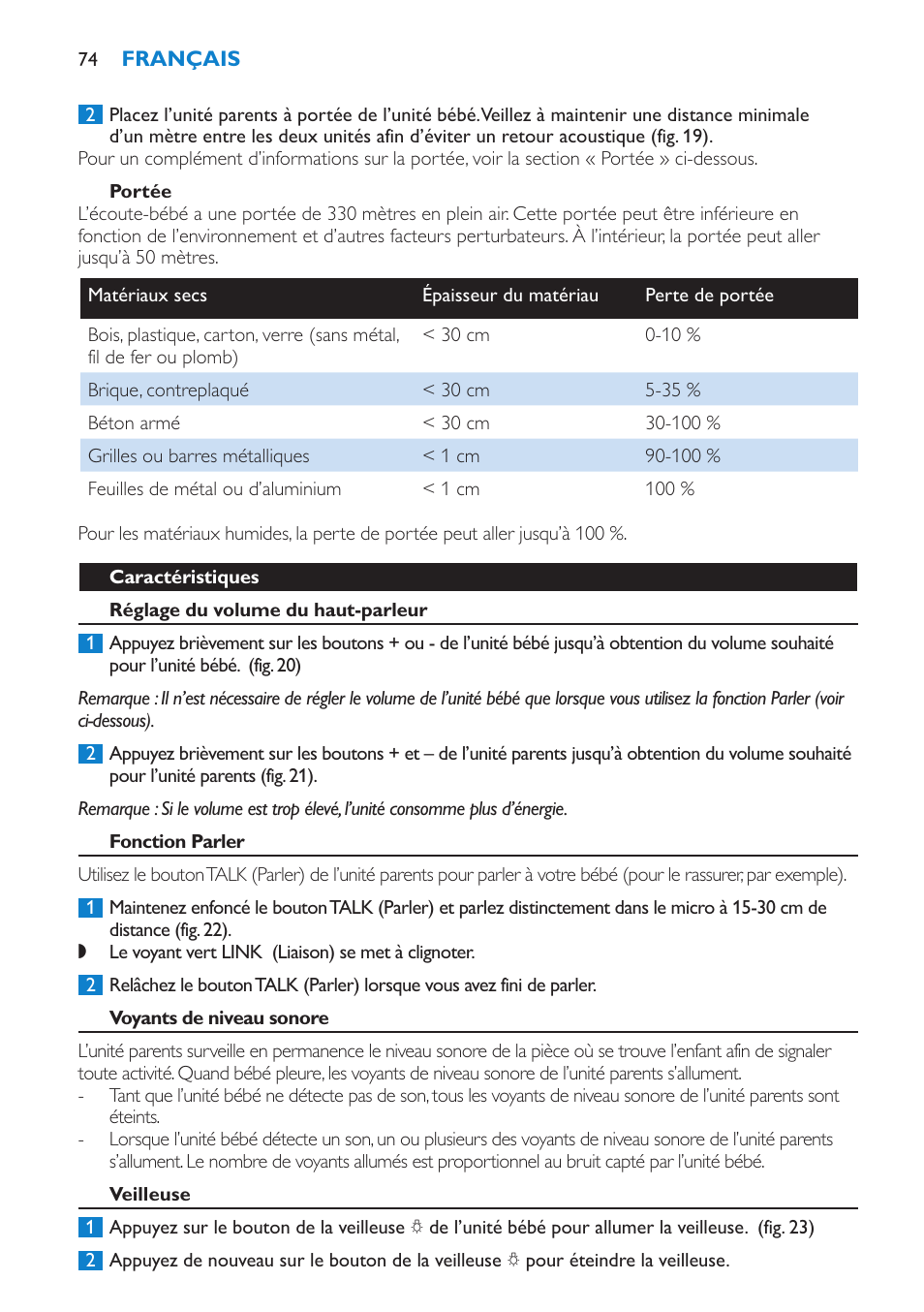 Philips AVENT SCD510 User Manual | Page 74 / 148