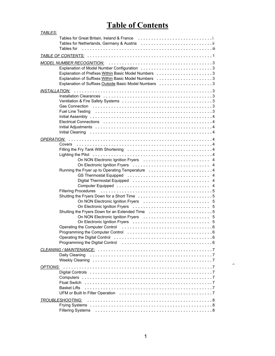 Pitco Frialator RPB14 User Manual | Page 5 / 18