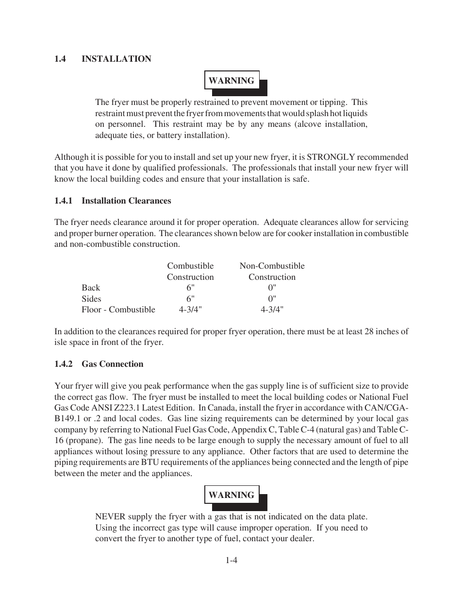 Pitco Frialator 26 User Manual | Page 13 / 35