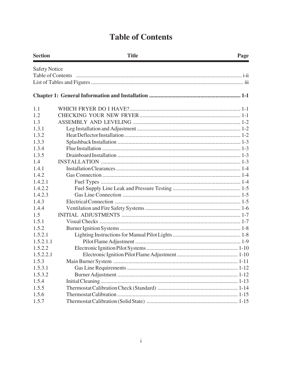 Pitco Frialator 26 User Manual | Page 6 / 35