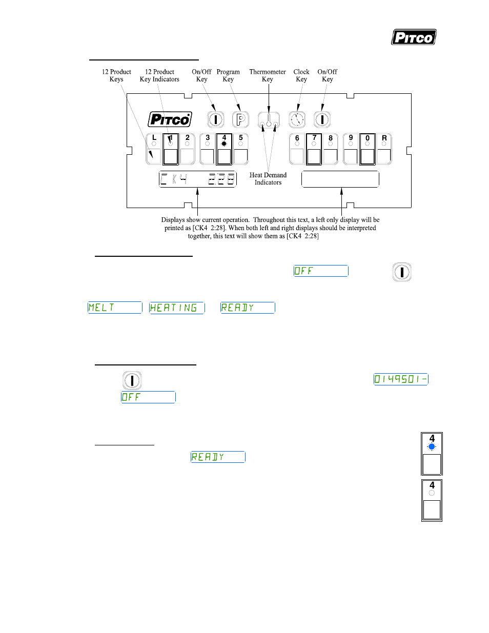 Pitco Frialator I12 Cooking Computer User Manual | Page 4 / 28