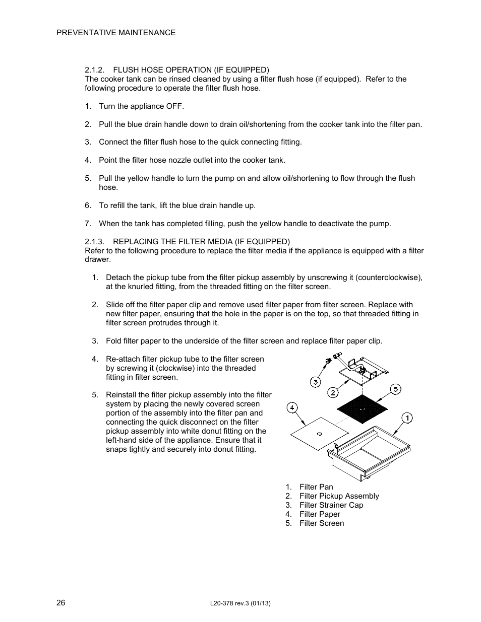 Pitco Frialator Solstice supreme with Matchless Ignition (Built after 08/2000) User Manual | Page 26 / 36