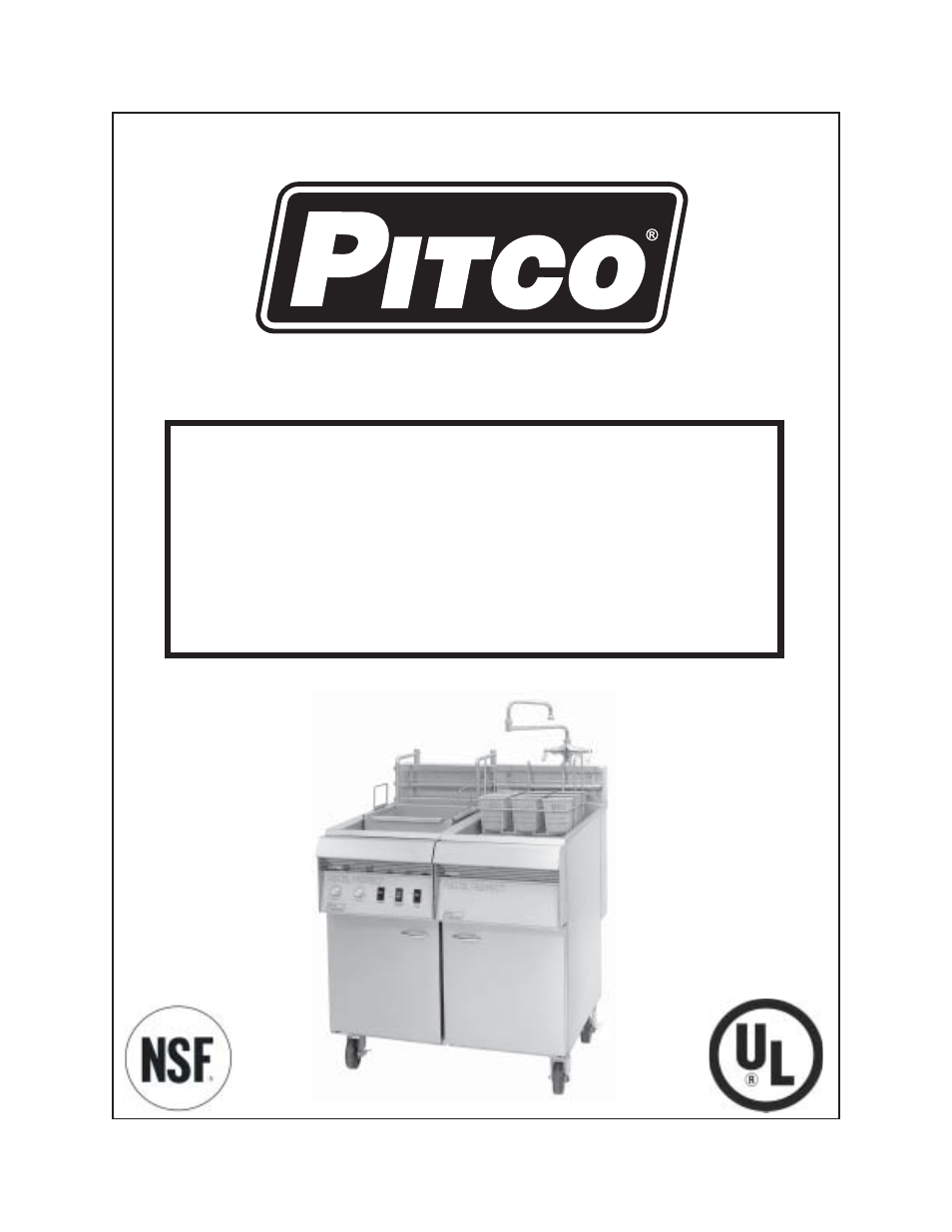 Pitco Frialator Electric Pasta Cookers RSE14 User Manual | 26 pages