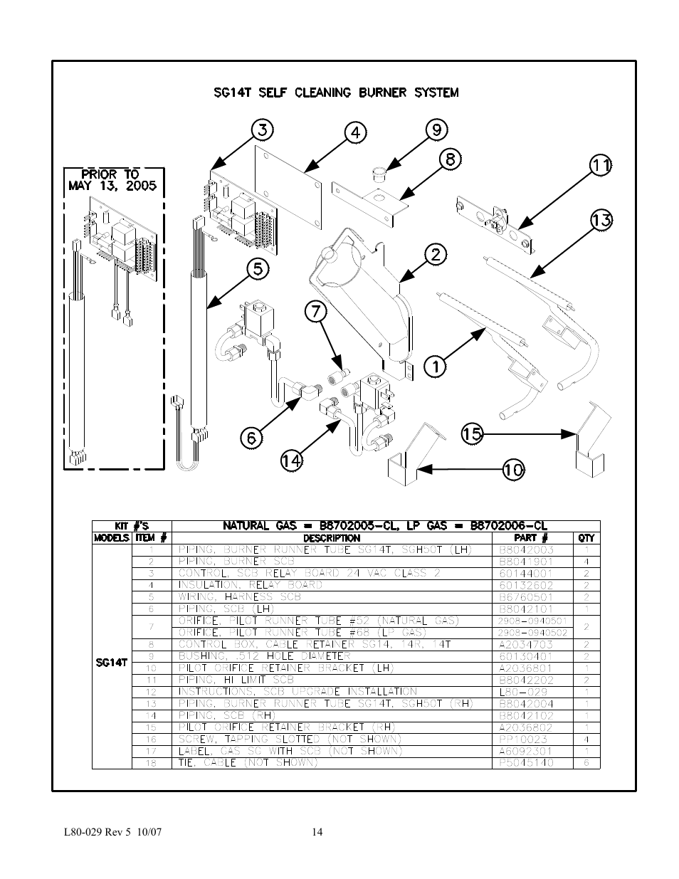 Pitco Frialator Self-Cleaning Burner System User Manual | Page 16 / 24