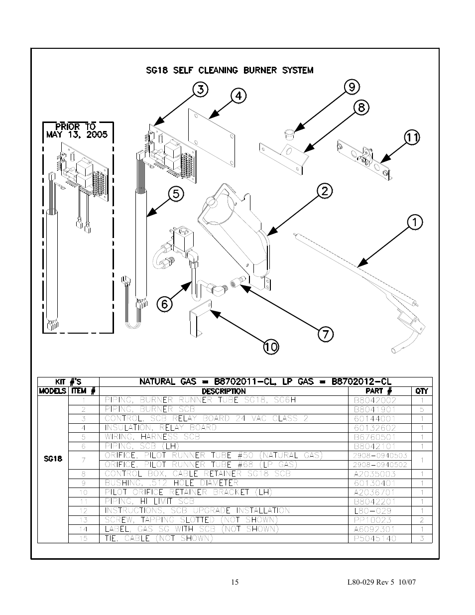 Pitco Frialator Self-Cleaning Burner System User Manual | Page 17 / 24