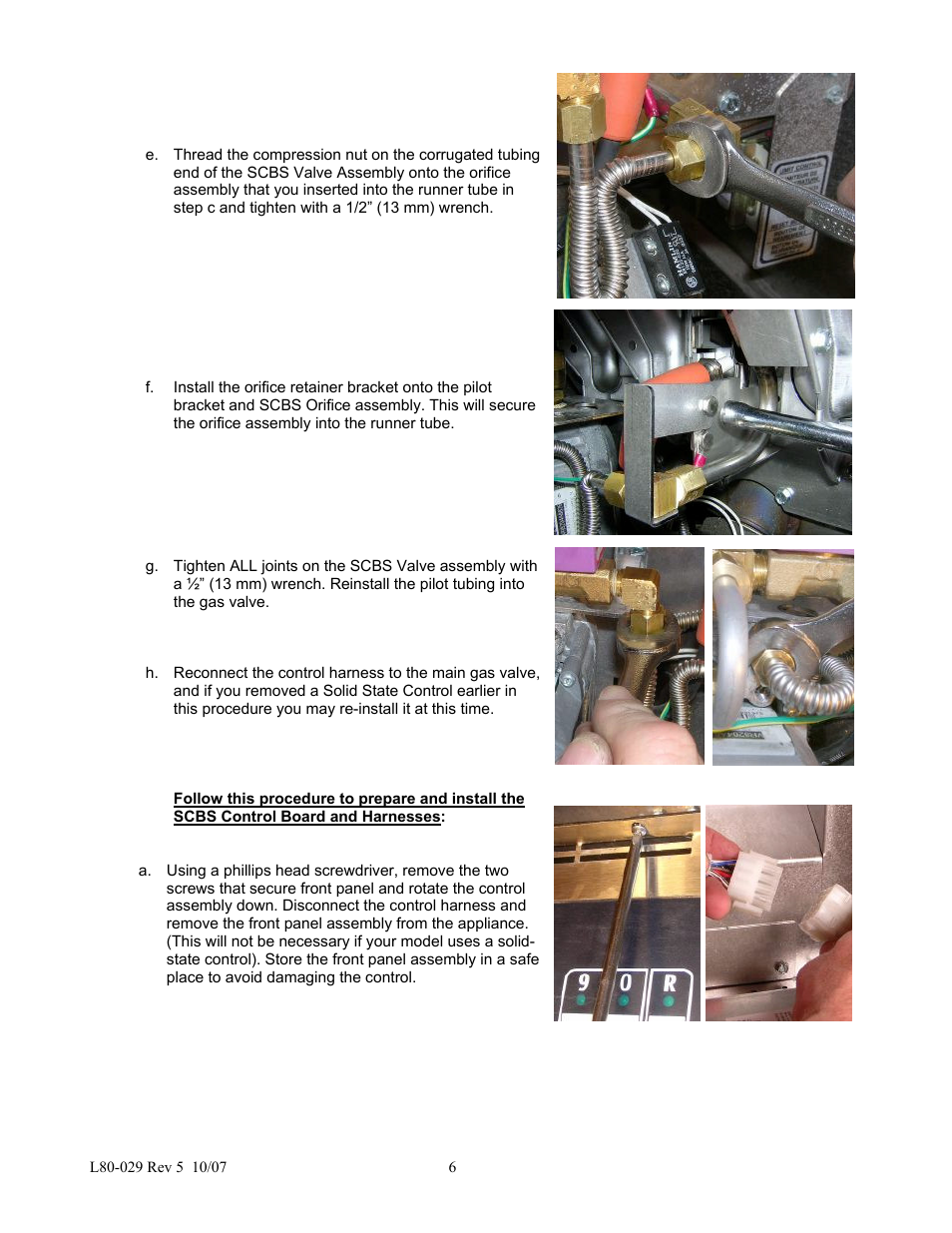 Pitco Frialator Self-Cleaning Burner System User Manual | Page 8 / 24
