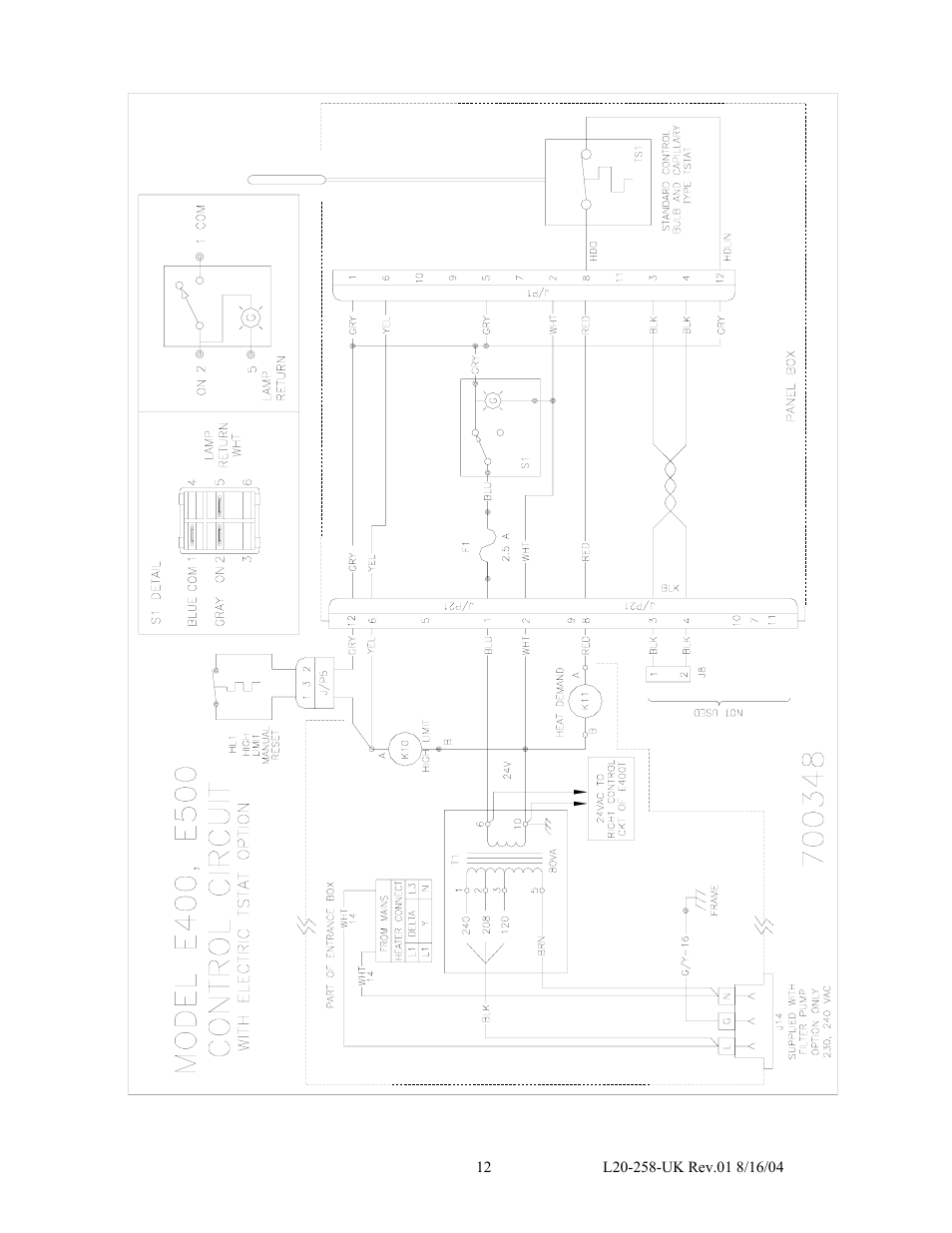 Pitco Frialator E500D User Manual | Page 15 / 20