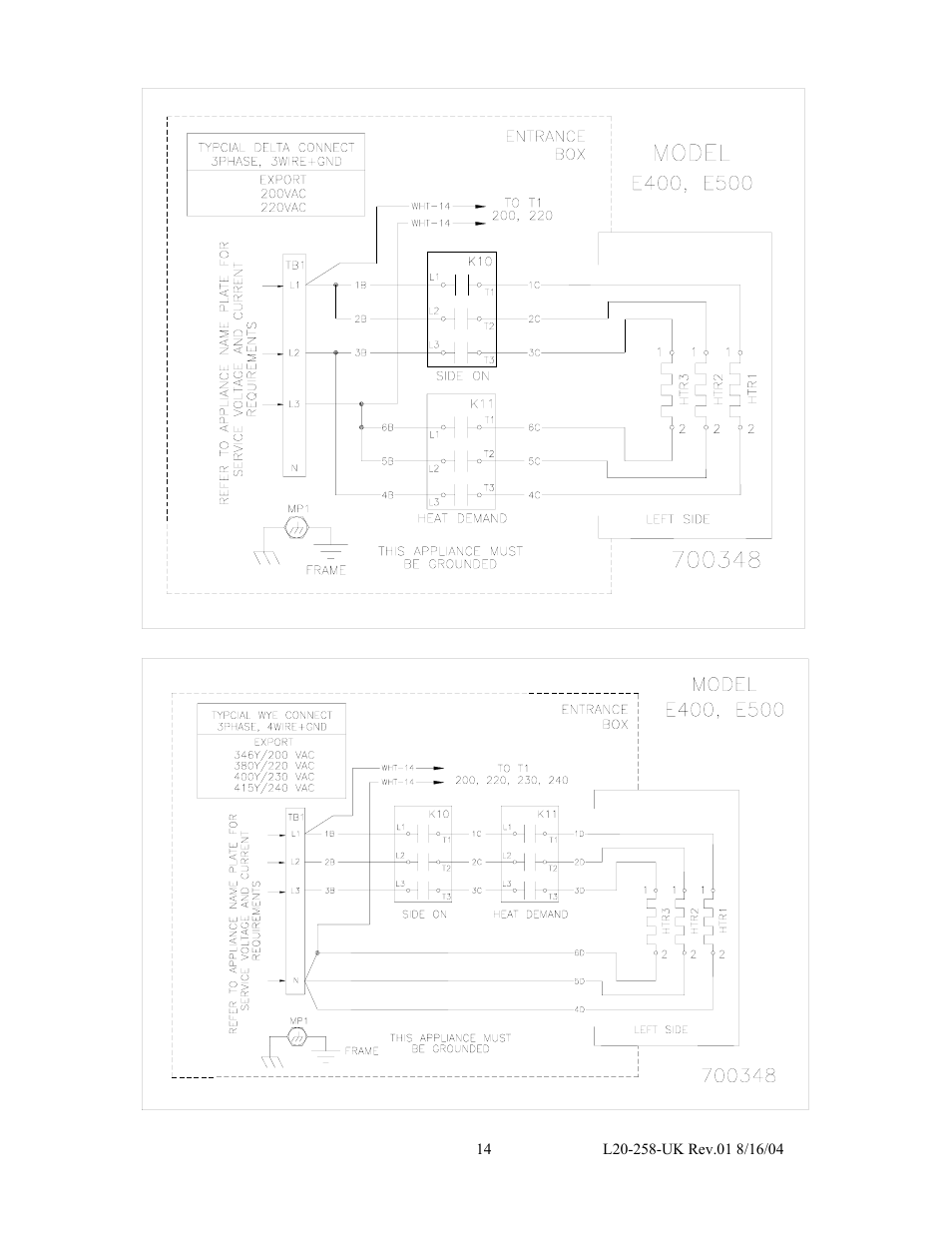Pitco Frialator E500D User Manual | Page 17 / 20