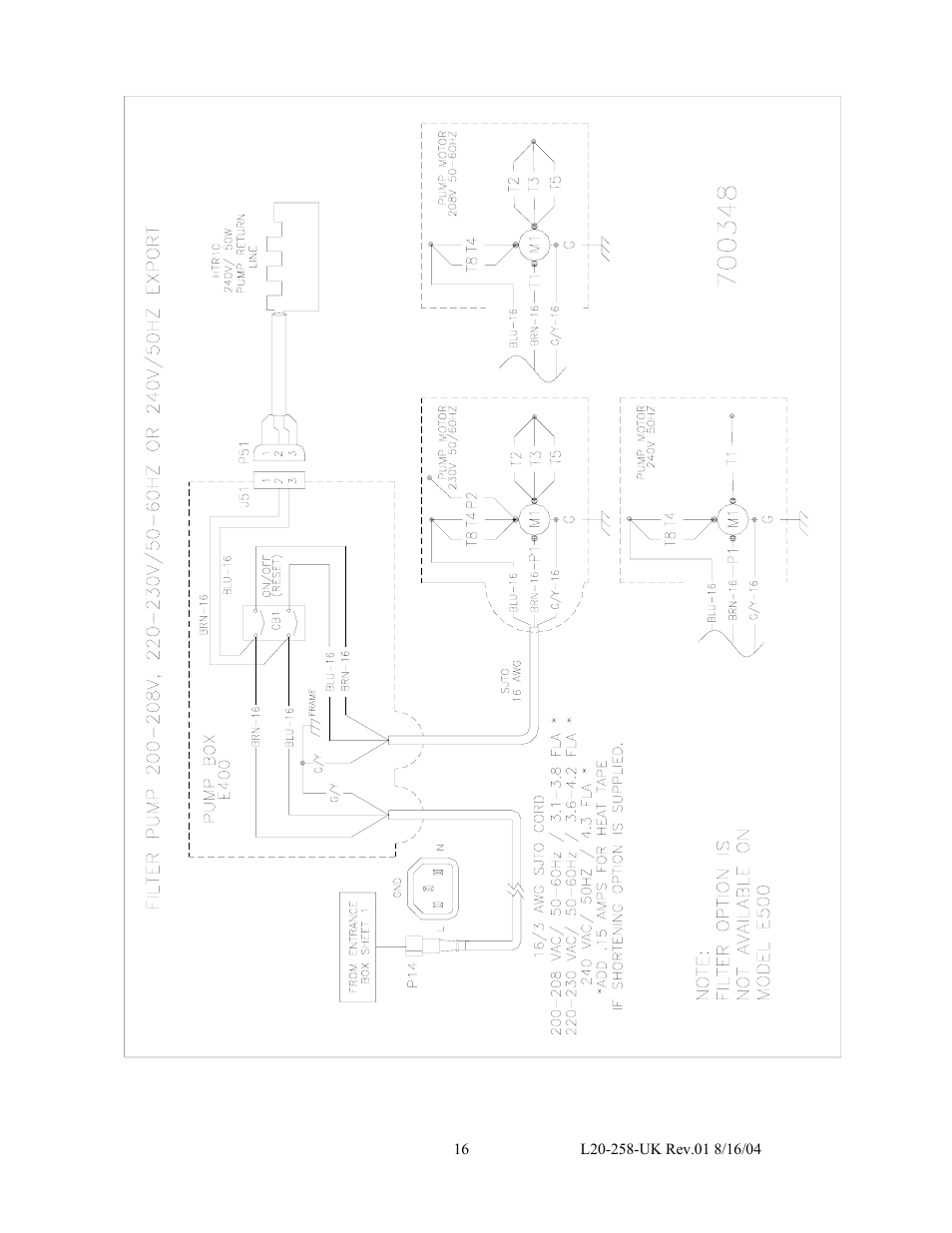 Pitco Frialator E500D User Manual | Page 19 / 20