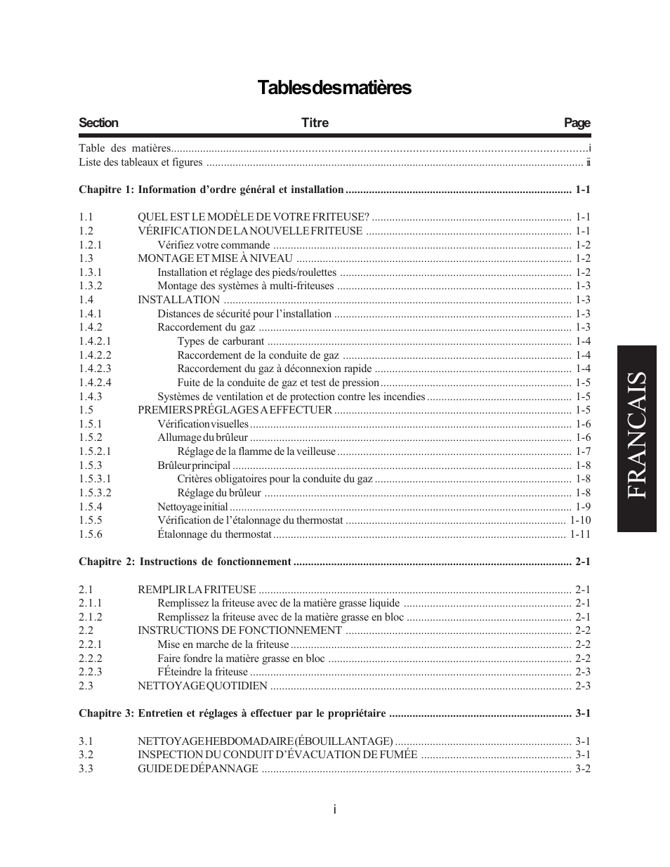 Pitco Frialator Gas Fryer 65 User Manual | Page 30 / 41