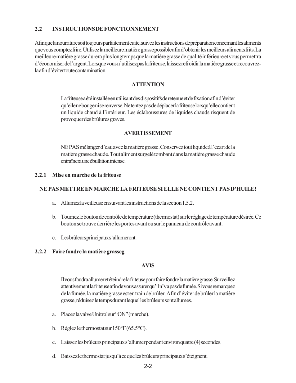 Pitco Frialator Gas Fryer 65 User Manual | Page 35 / 41