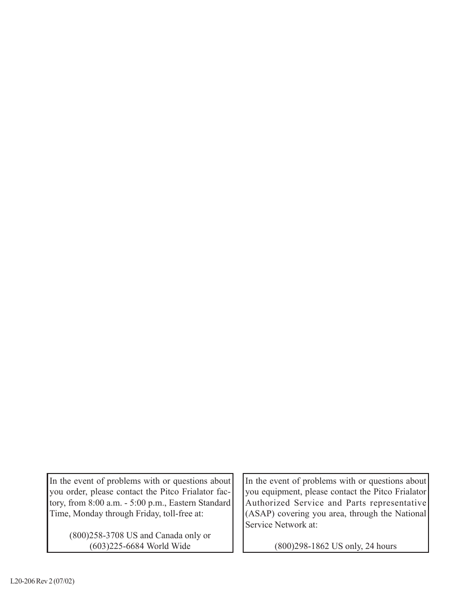 Pitco Frialator SG User Manual | Page 16 / 48
