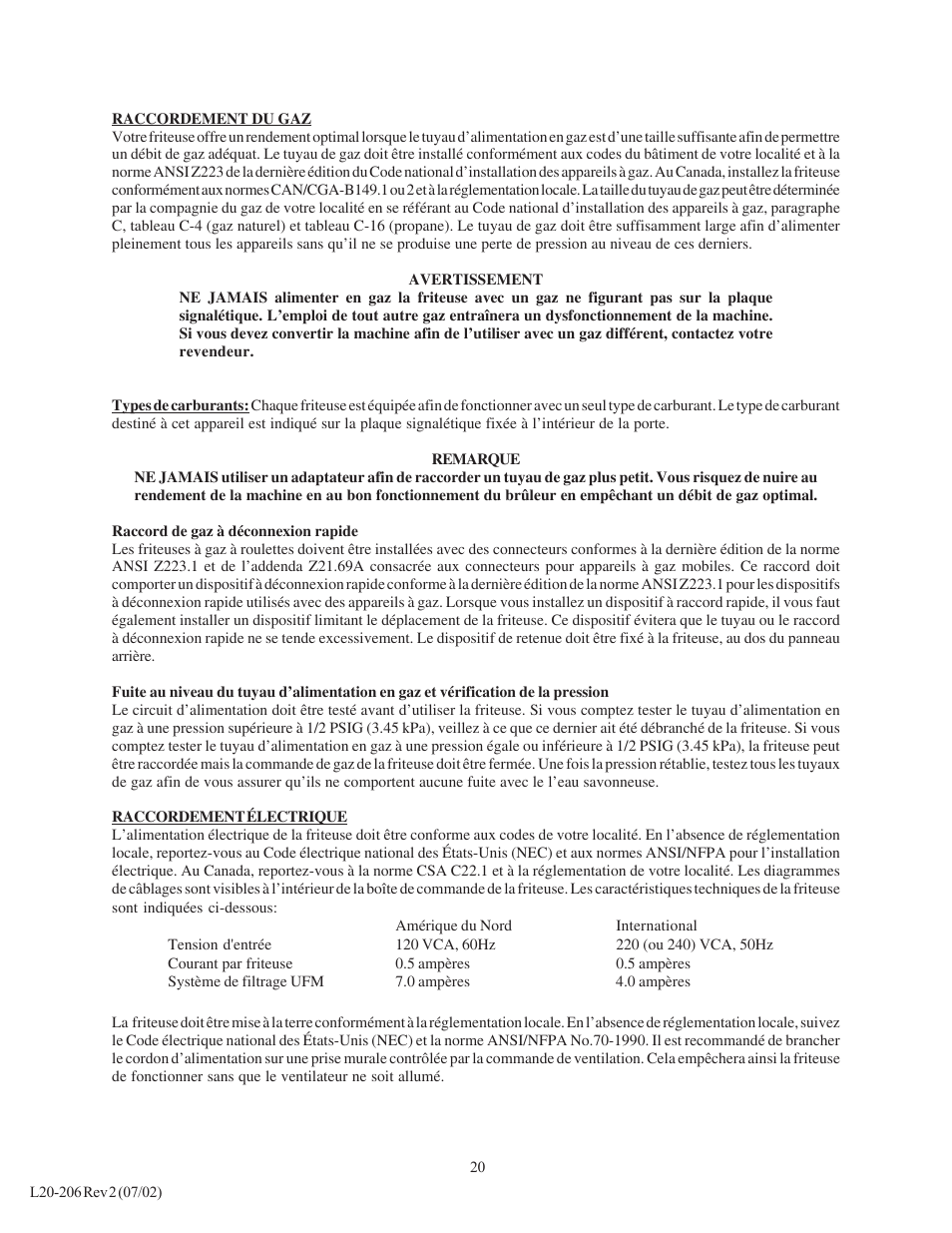 Pitco Frialator SG User Manual | Page 20 / 48