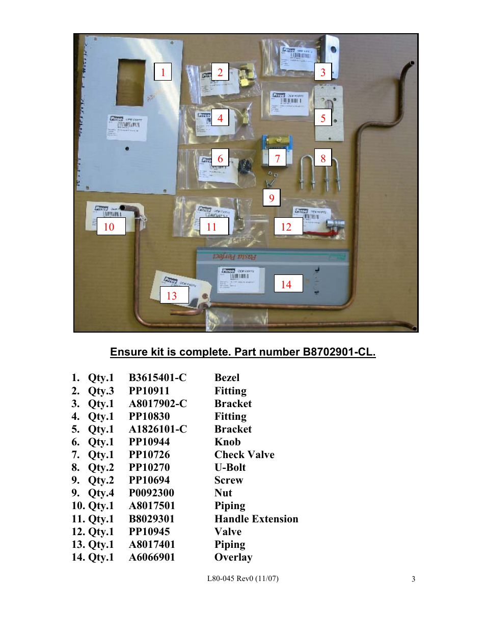 Pitco Frialator PG14D User Manual | Page 3 / 12