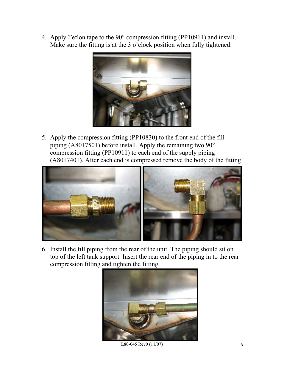 Pitco Frialator PG14D User Manual | Page 6 / 12