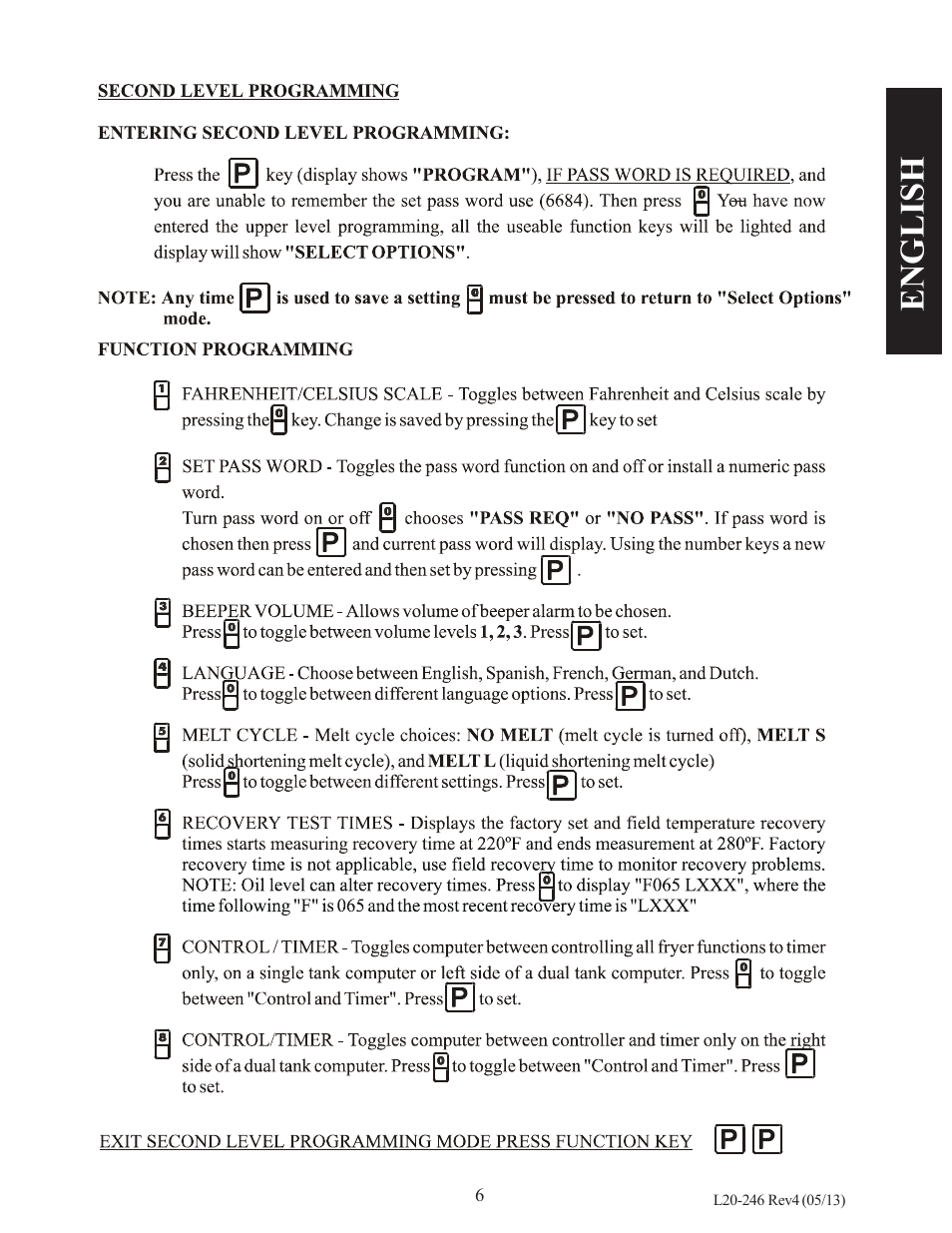 Pitco Frialator Electric Fryers SEH Series User Manual | Page 11 / 16