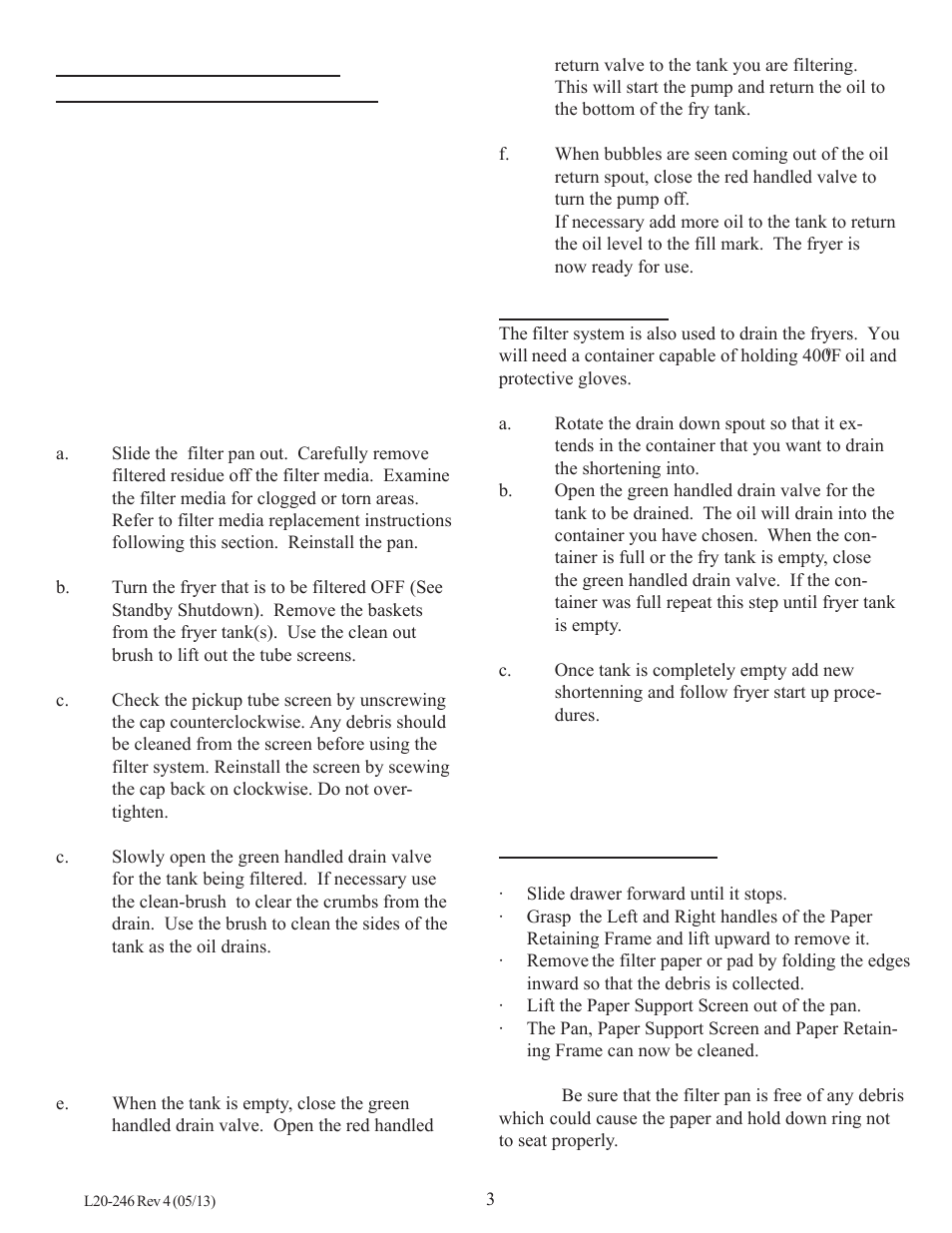 Pitco Frialator Electric Fryers SEH Series User Manual | Page 6 / 16