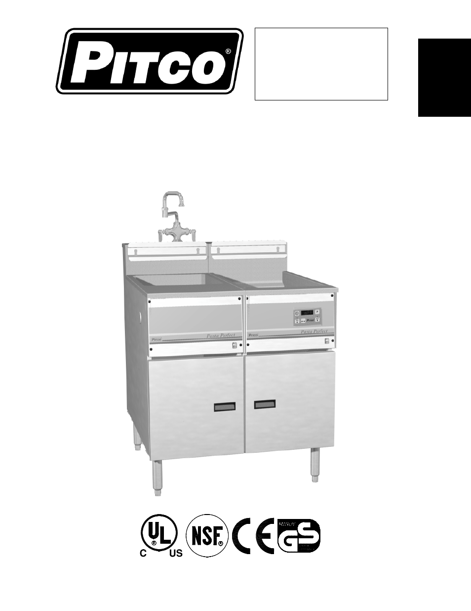 Pitco Frialator PE14D User Manual | 22 pages