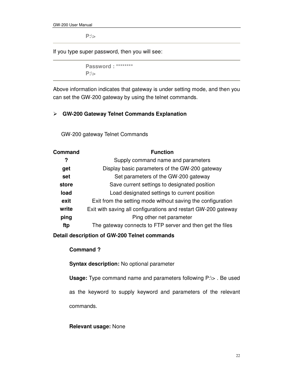 Perfectone Net Ware GW-200 User Manual | Page 22 / 39