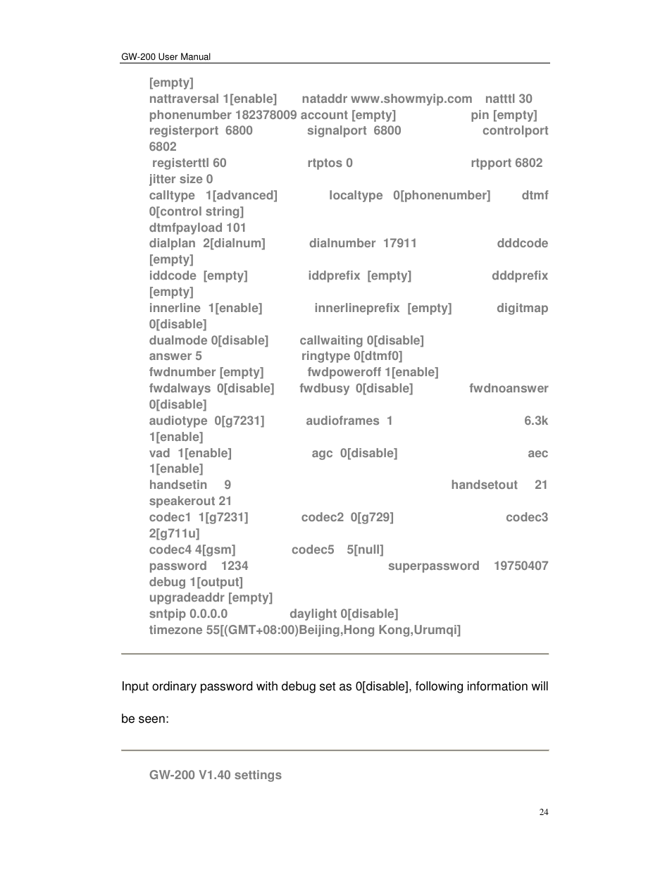 Perfectone Net Ware GW-200 User Manual | Page 24 / 39