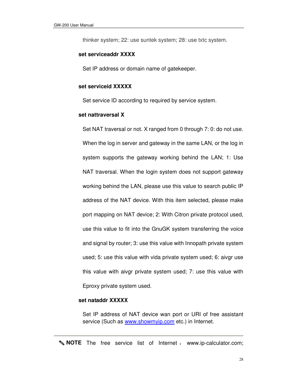 Perfectone Net Ware GW-200 User Manual | Page 28 / 39