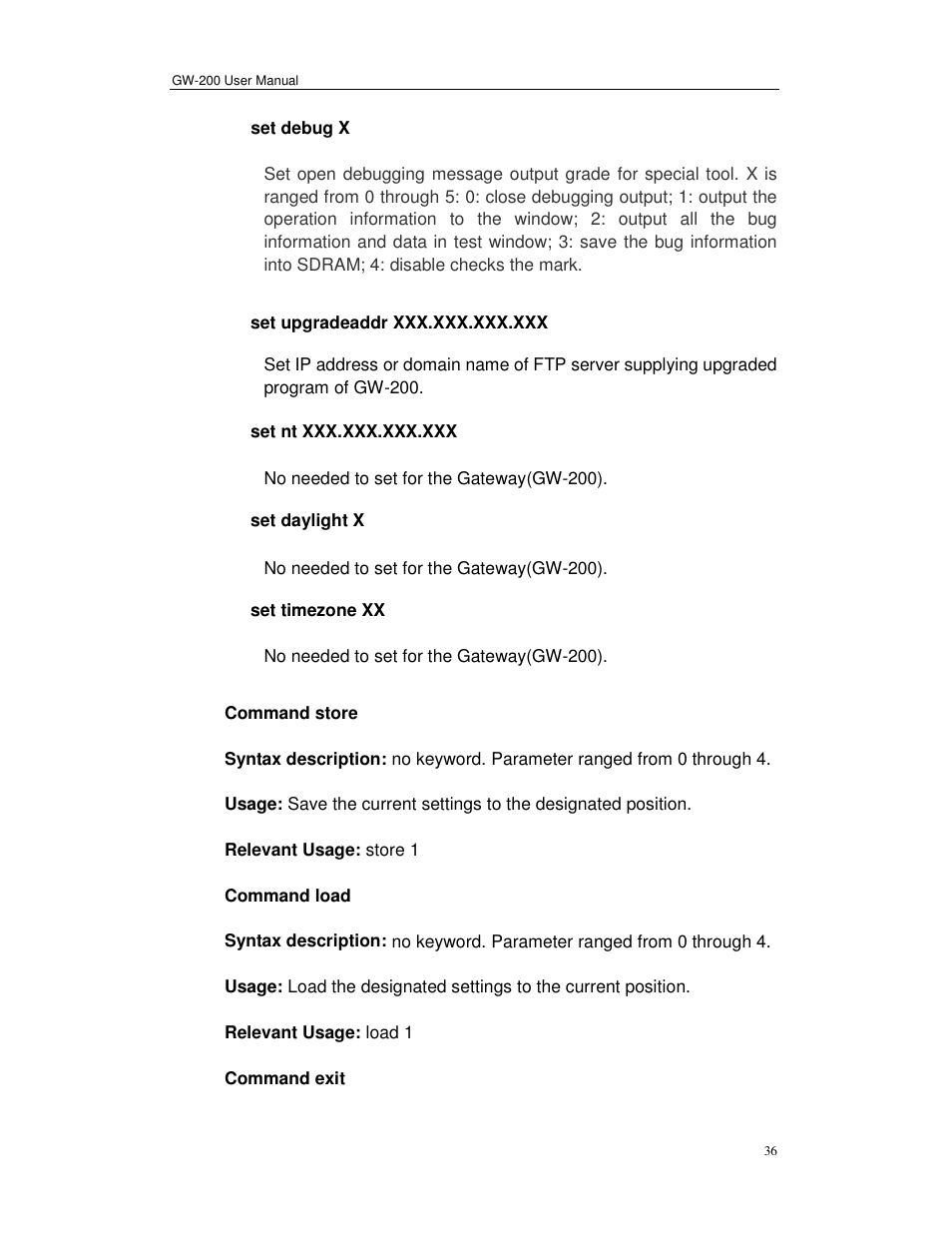 Perfectone Net Ware GW-200 User Manual | Page 36 / 39