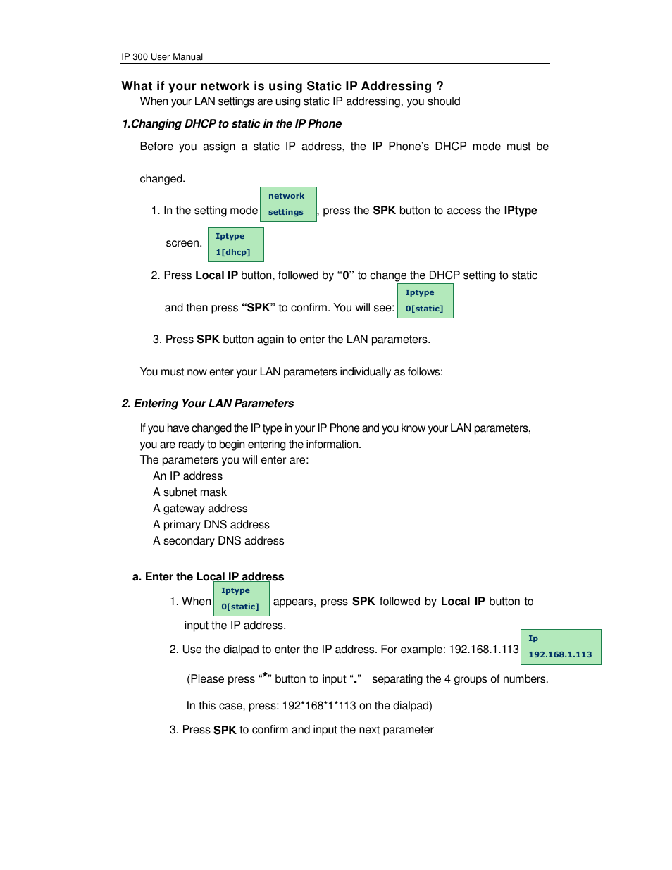 Perfectone Net Ware IP 300 User Manual | Page 11 / 53