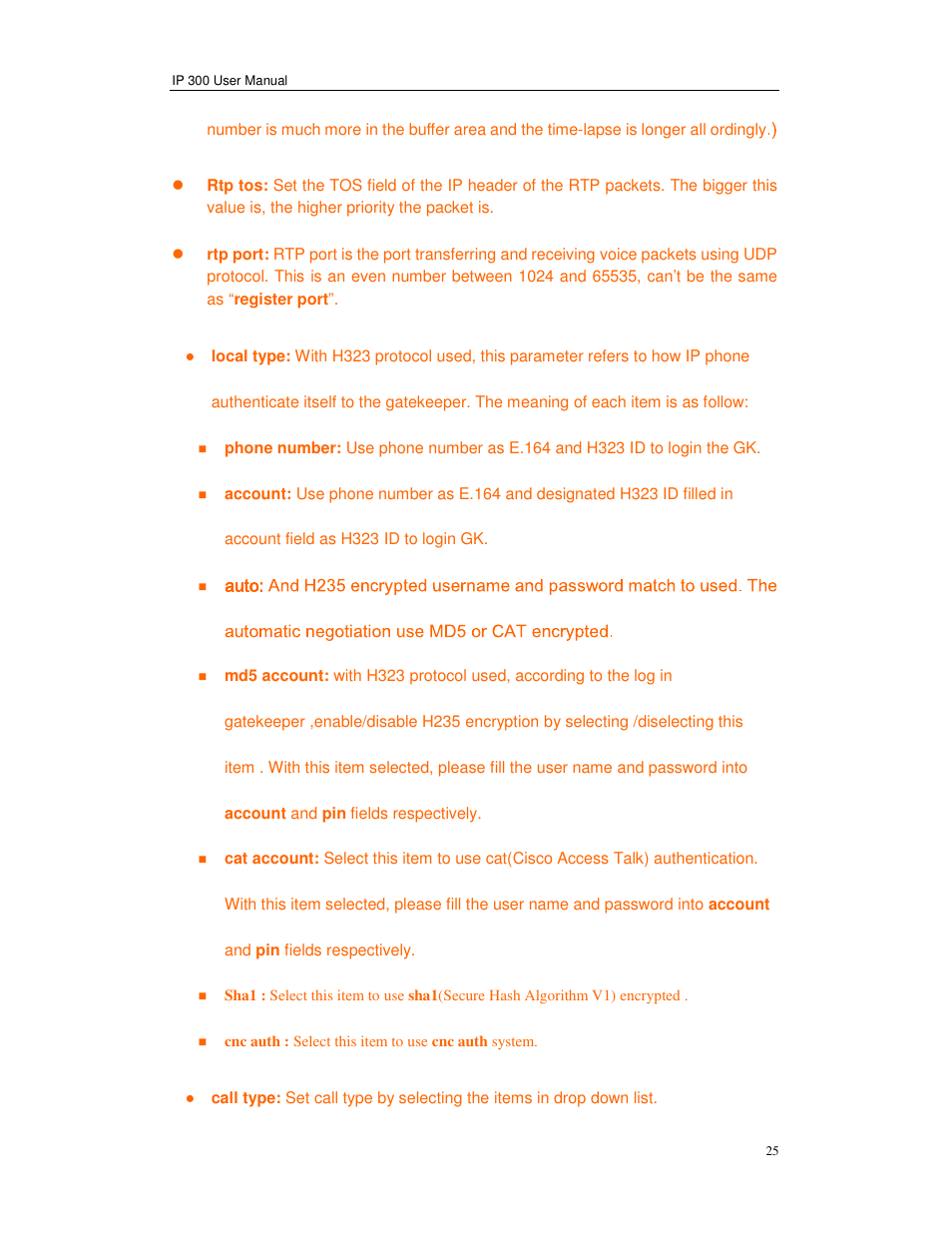 Perfectone Net Ware IP 300 User Manual | Page 25 / 53