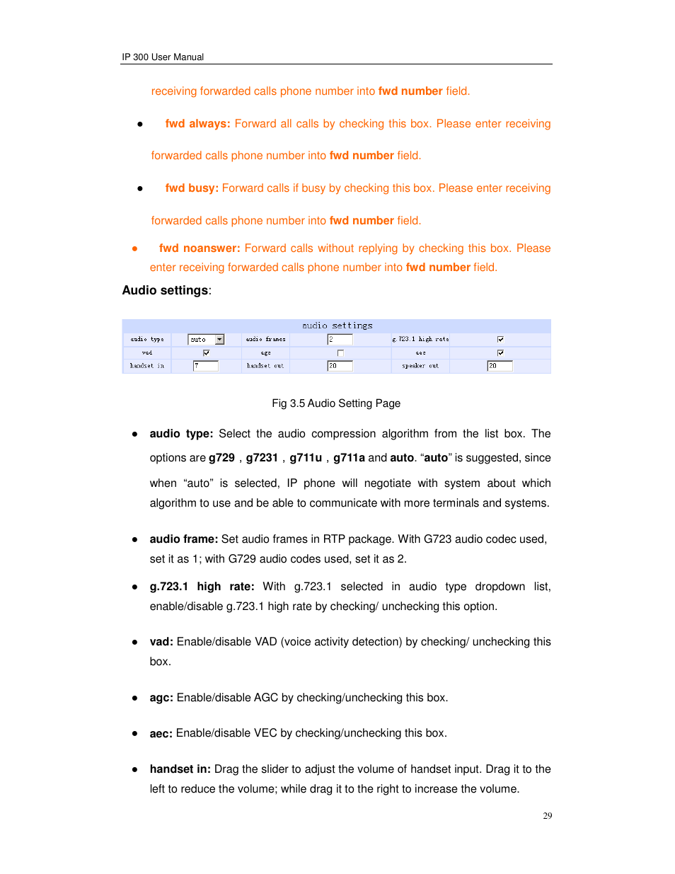 Perfectone Net Ware IP 300 User Manual | Page 29 / 53