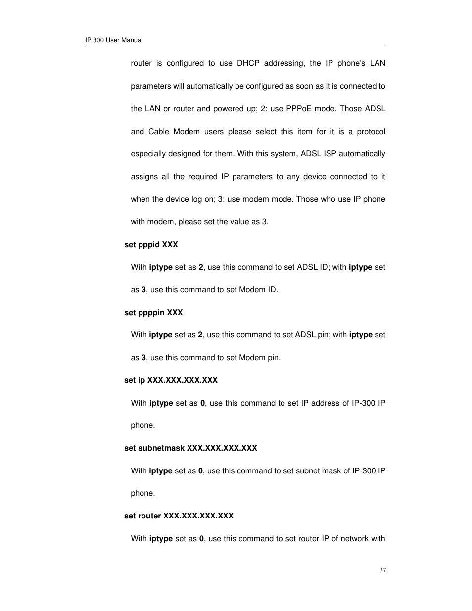 Perfectone Net Ware IP 300 User Manual | Page 37 / 53