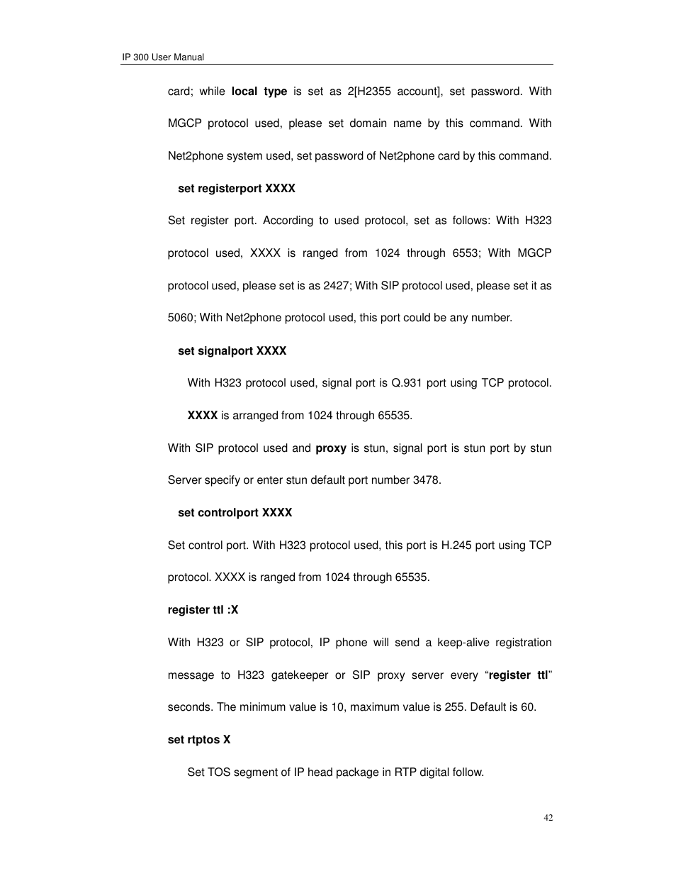 Perfectone Net Ware IP 300 User Manual | Page 42 / 53