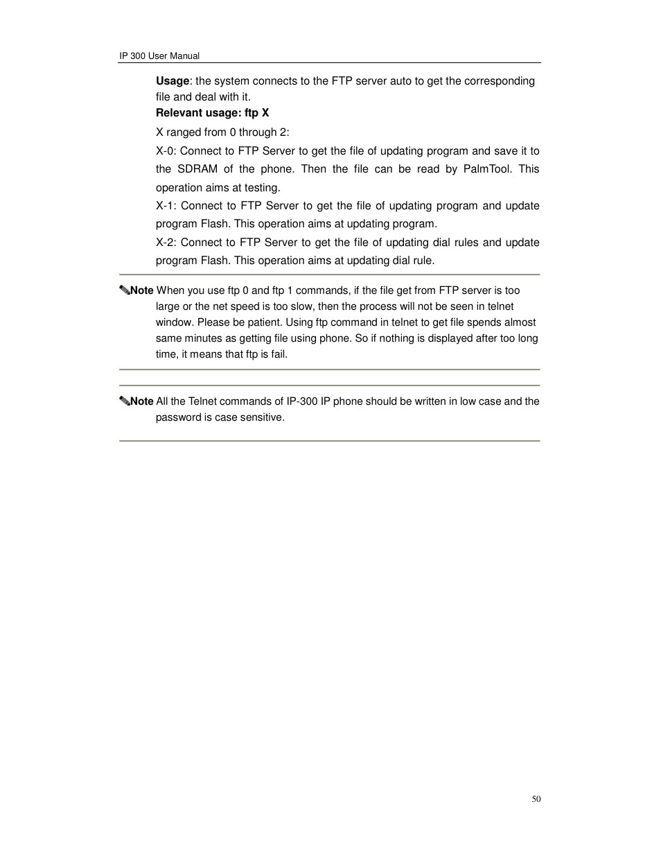 Perfectone Net Ware IP 300 User Manual | Page 50 / 53