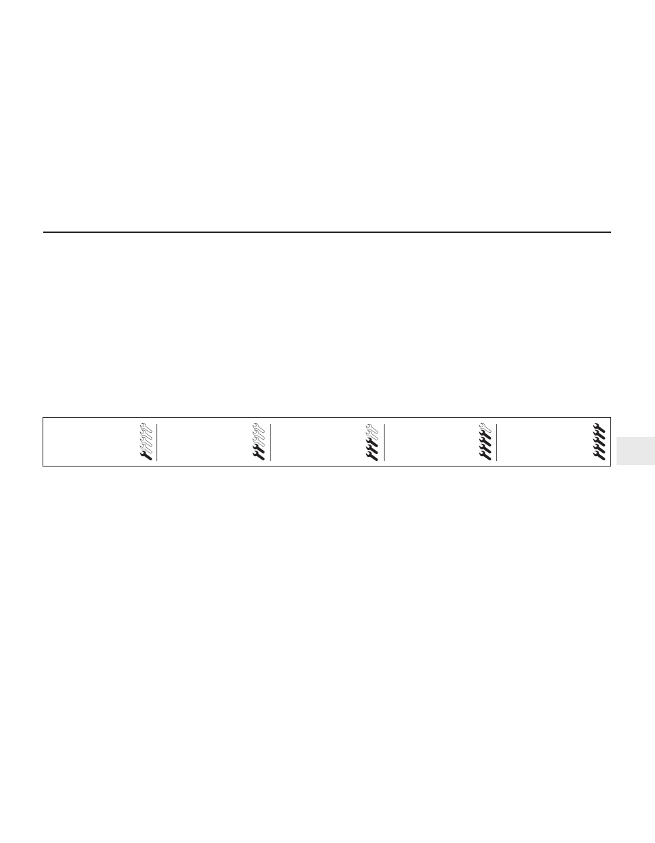 Specifications contents, Degrees of difficulty | Peugeot 205 User Manual | Page 99 / 249