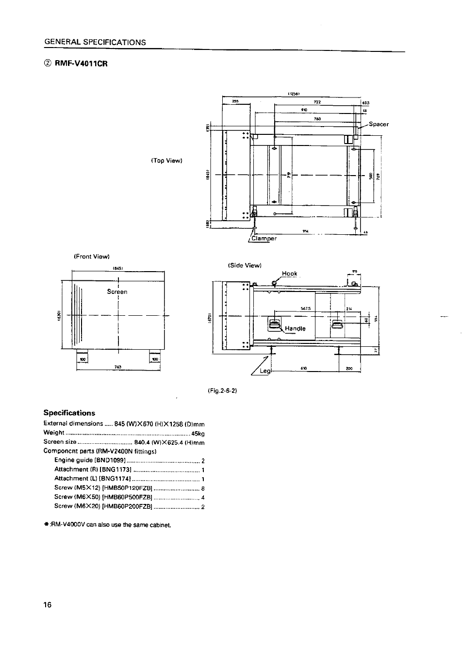 Pioneer RMF-V4011R User Manual | Page 17 / 142