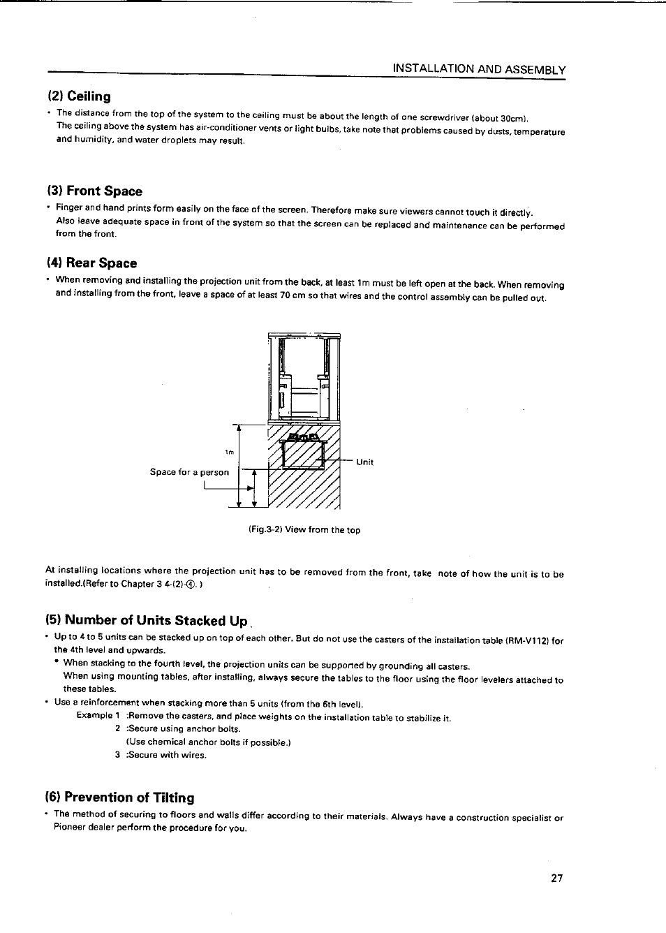 Pioneer RMF-V4011R User Manual | Page 28 / 142