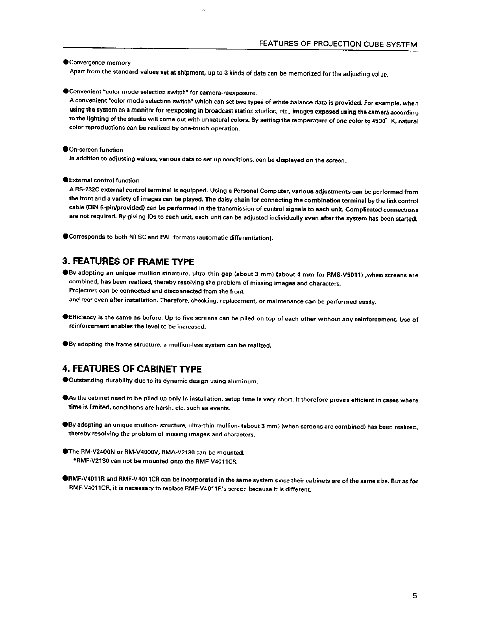 Pioneer RMF-V4011R User Manual | Page 6 / 142
