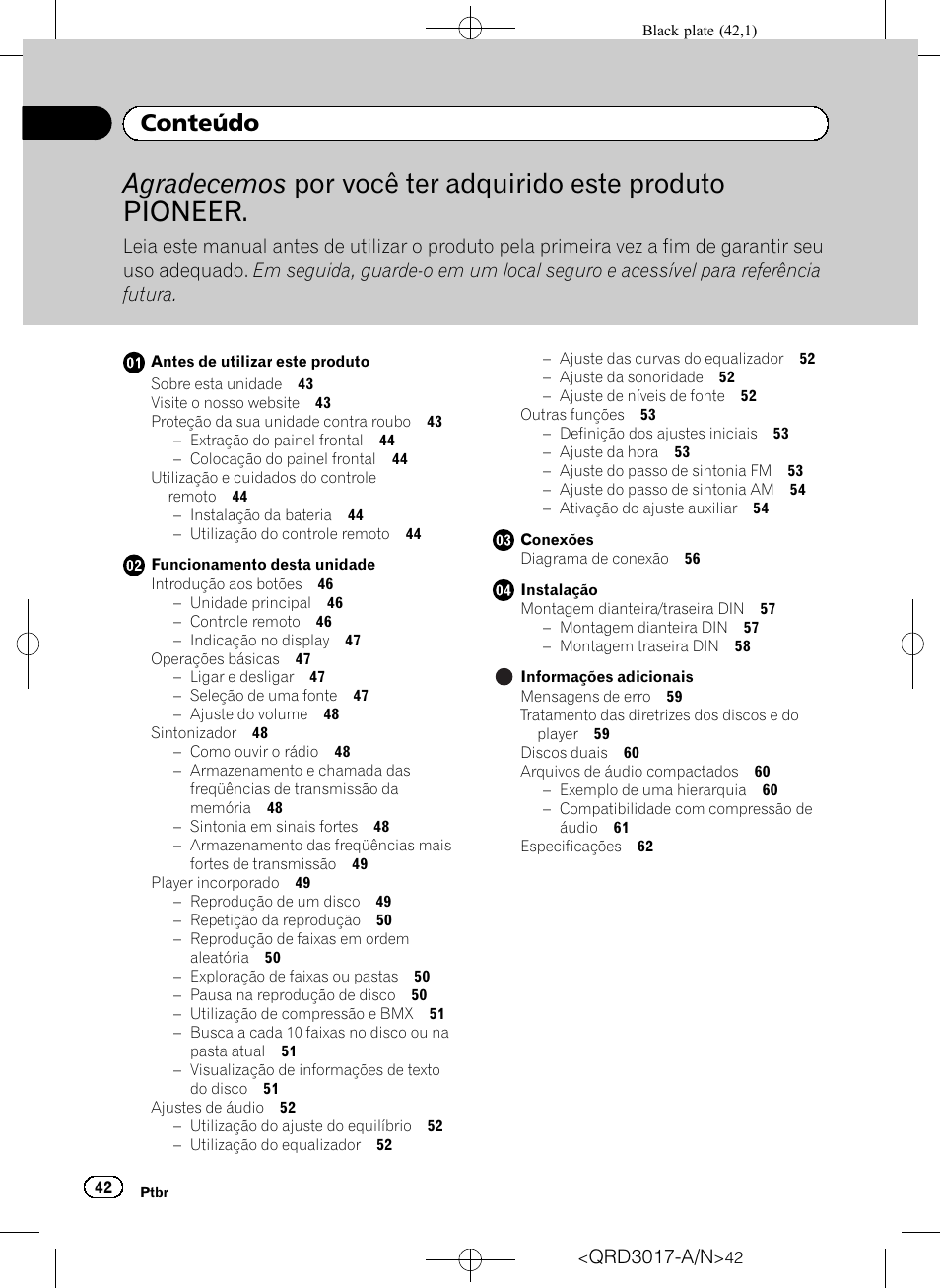 Pioneer Super Tuner III D DEH-1150MPG User Manual | Page 42 / 96
